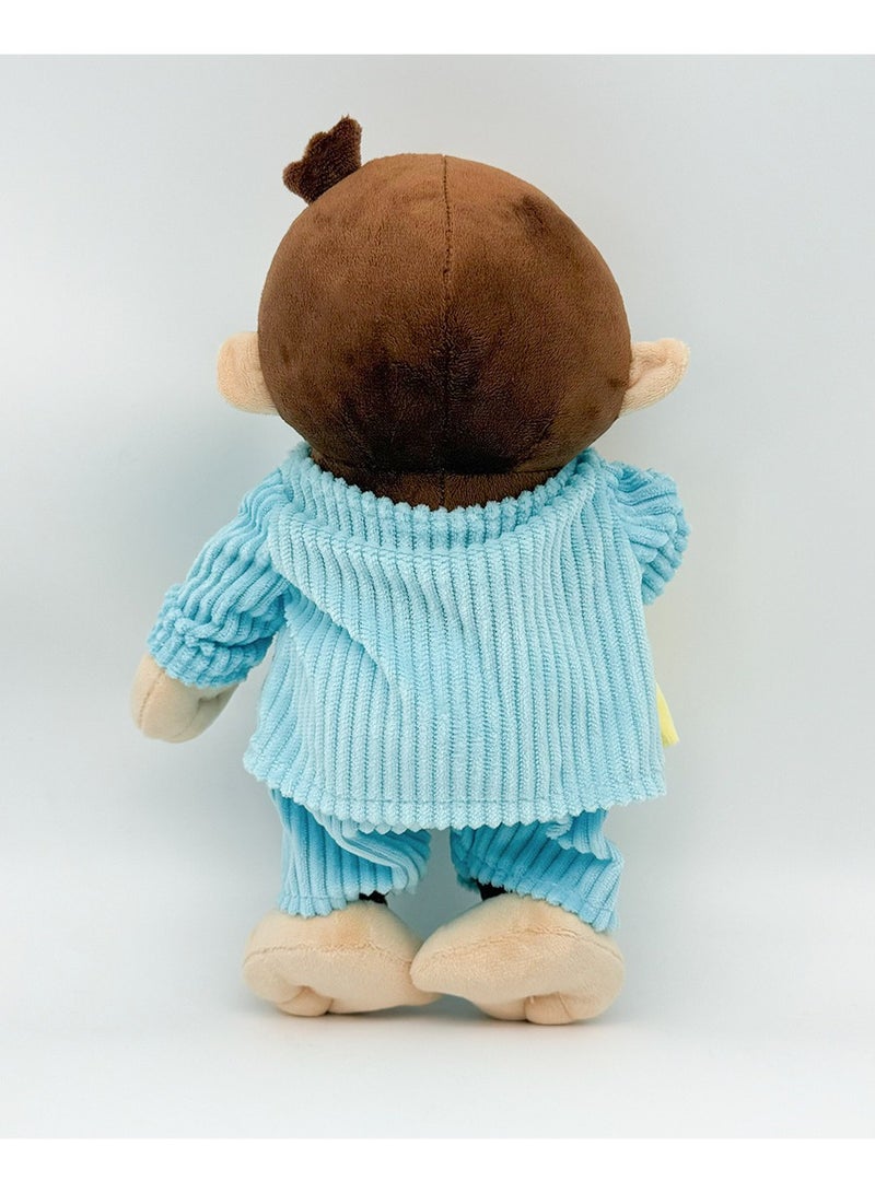 Curious George Gorilla Plush Toy Animal Soft Short Plush Skin-Friendly Stuffed Gorilla for Kids Adults Collection - Image 4